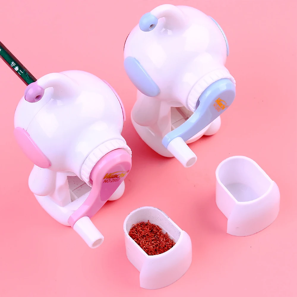 Sacapuntas de mano, sacapuntas, herramientas para estudiantes, suministros de oficina, sacapuntas con forma de dibujos animados