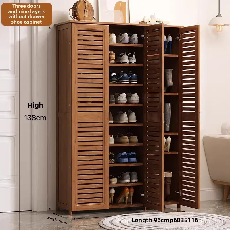 Firm Shoe Cabinet Home Entrance Entrance Hall Cabinet Corridor Locker Against Wall Entrance Cabinet Shoe Rack Factory