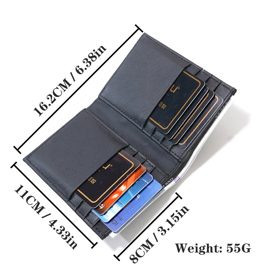

Мужской кошелек Мини-кошелек Держатель для кредитных карт RFID Противоугонные кошельки Минималистичный кошелек Кошелек Кошельки из натуральной кожи