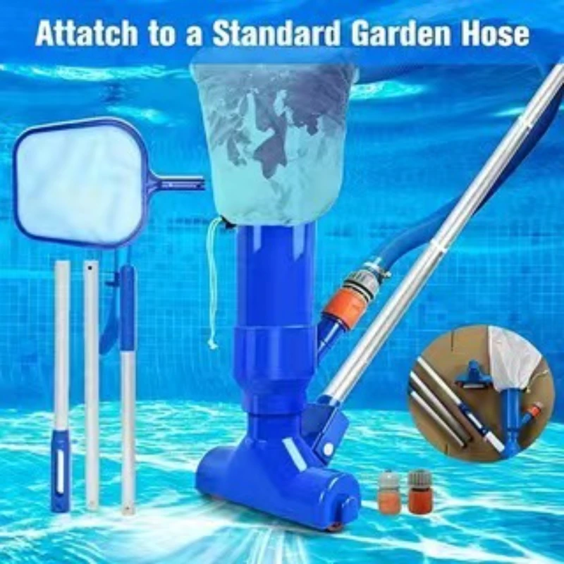 Zestaw do czyszczenia basenu Narzędzia do czyszczenia basenu Konserwacja Basen naziemny Skimmer Siatka Odkurzacz Zestaw narzędzi Gadżety