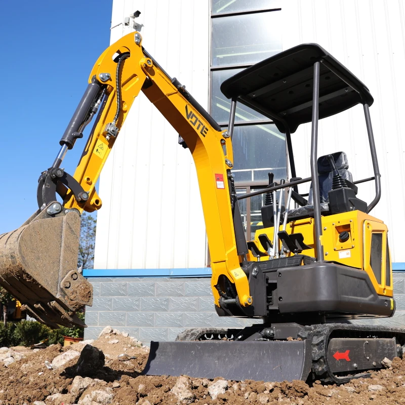 Mini excavadora multifuncional de 1,6 toneladas, microexcavadora, precio directo de fábrica, personalizada