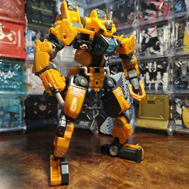 

52TOYS MEGABOX MB-12 LANDBREAKER Deformation Robot, Converting in Mecha and Cube, Action Figure, Collectible Gift