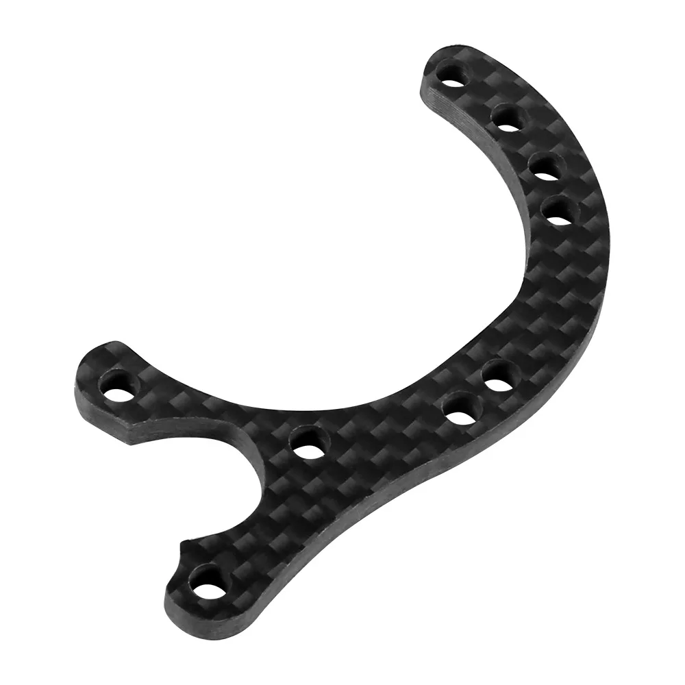 Carbon Fiber Motor Heatsink Mount Bracket for Tamiya XV01 XV-01 1/10 RC Car Upgrade Parts Accessories