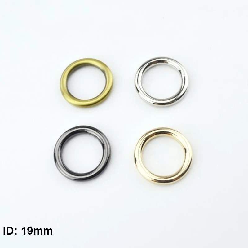 1pcs Metal O Ring Round Buckle for DIY Leather Craft Garment Webbing Bag Strap Shoes Hardware Accessories 5 Sizes CLOXY