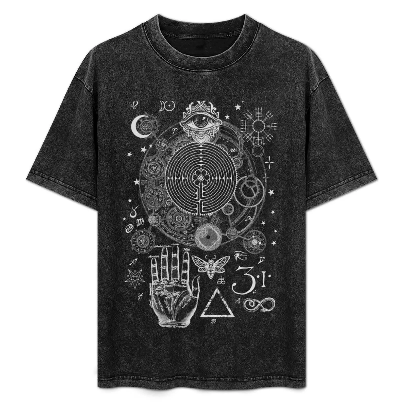 

Magic Symbols for a Alchemist Dreamer T-Shirt summer top man clothes men clothings