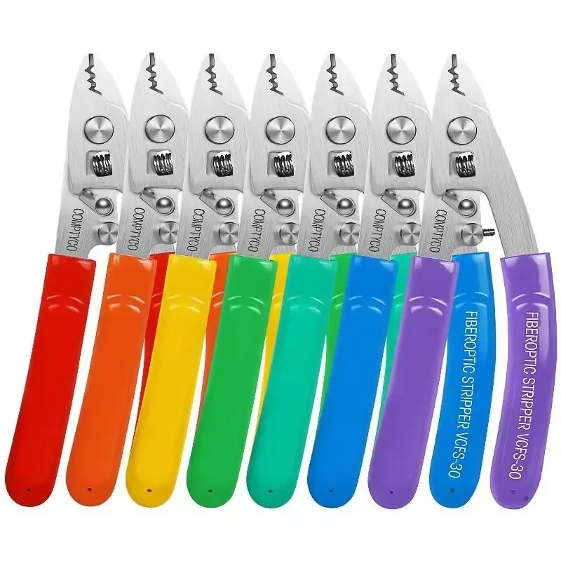 Fiber Optic Stripper Optical Fiber Wire Strippers FTTH Drop Cable WIRE Stripper Tool VCFS-30
