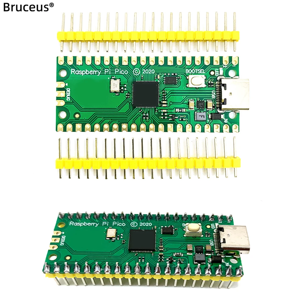 Pico RP2040 Kit Dual-Core 264KB ARM Low-Power Microcomputers High-Performance Cortex-M0+ Processor  Board For Raspberry Pi