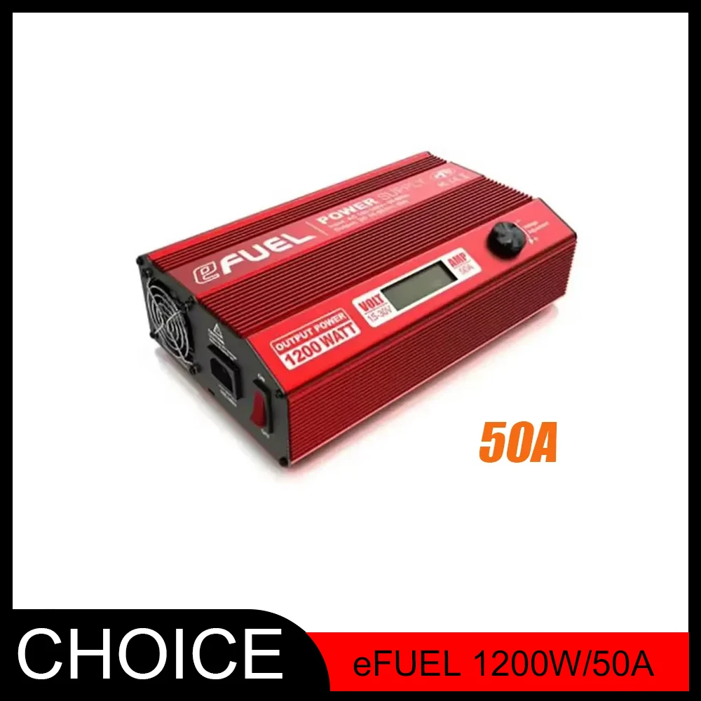 

SKYRC eFUEL 1200 Вт/50 А регулируемый источник питания 100-240 В для зарядного устройства для радиоуправляемого вертолета