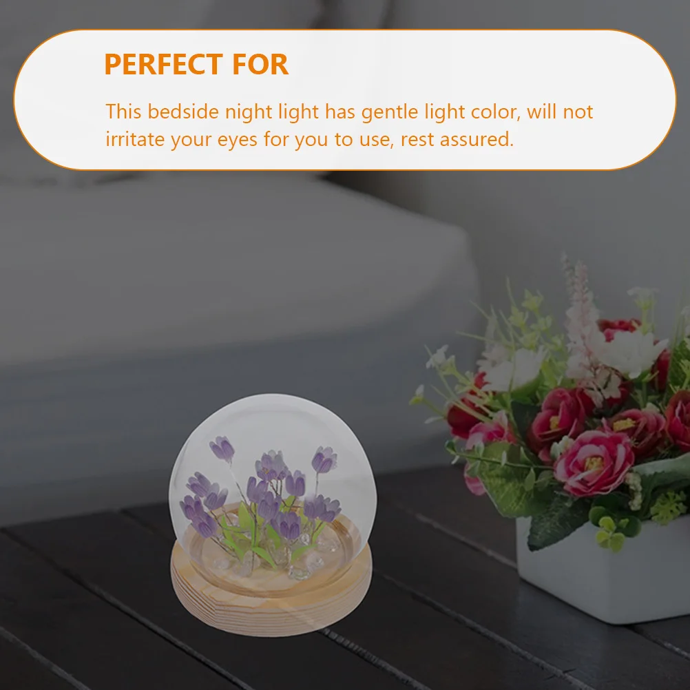 

1Set Handmade Tulip Night Light DIY Kit Premium Materials Soft Illumination Ideal for Bedroom Decorative Warm Atmosphere