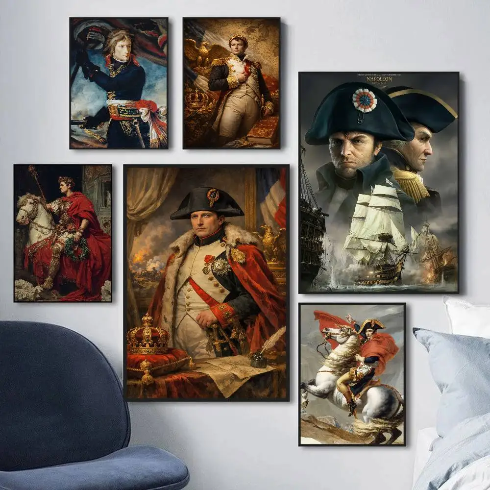Napoleon Bonaparte art Classic Vintage Posters Decoracion Painting Wall Art White Kraft Paper Kawaii Room Decor