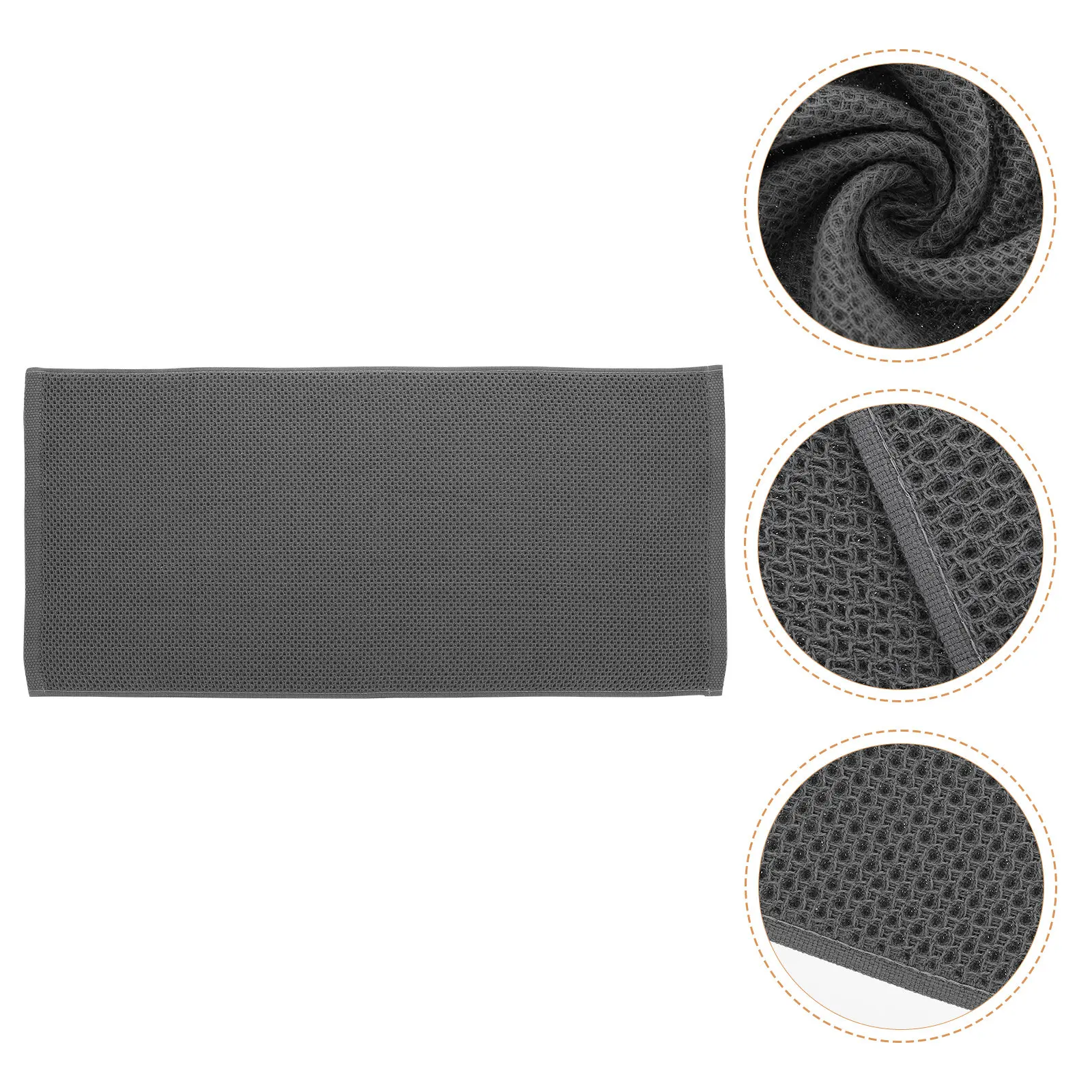 

Cotton Sports Towel Honeycomb Texture Fast Drying Portable Fitness Towel for Workout Swimming Climbing Daily Life Outdoor