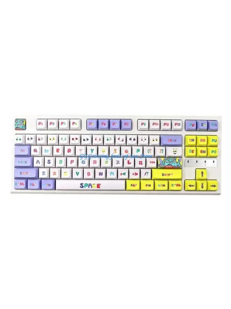

H9EB 144 Keys Lucky Number PBT -клавиша keycap xda Профиль красочная крышка клавиши для переключателей MX