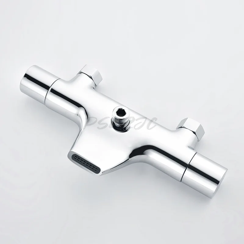 All-copper Thermostatic Faucet Bathroom Electric Water Heater Temperature-controlled Shower Faucet Sink Bathtub
