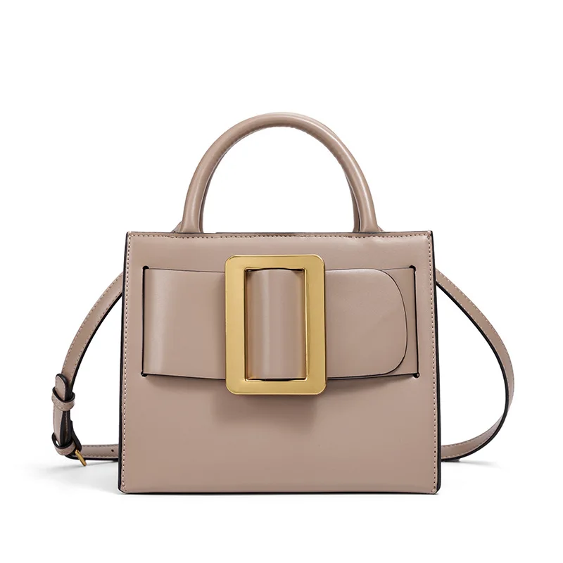 Chique handtas met gesp Dames 2026 Nieuwe hoge kwaliteit Trend Exquise luxe schoudertas Onderscheidend ontwerp Kunstleer Crossbody tas