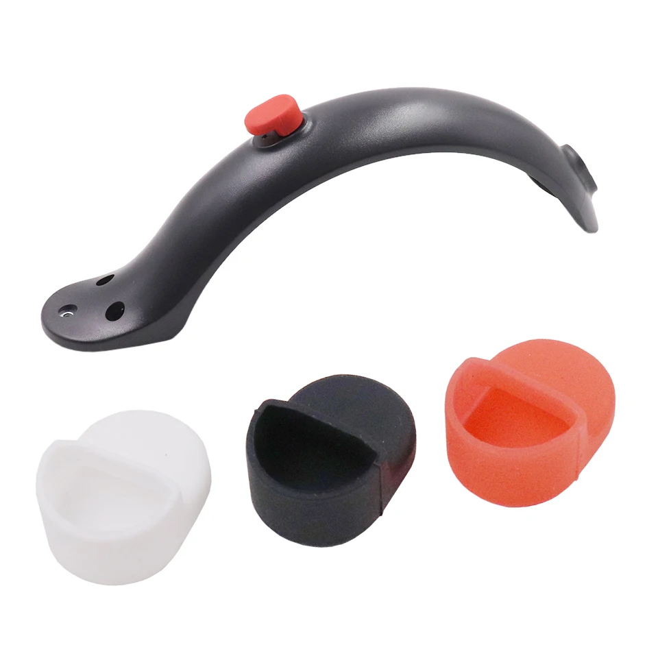 Rear Fender Hook Silicone Sleeves For XiaoMi M365 Pro Back Mudguard Sleeve Buckle Caps with Screws Combination Set Replacement