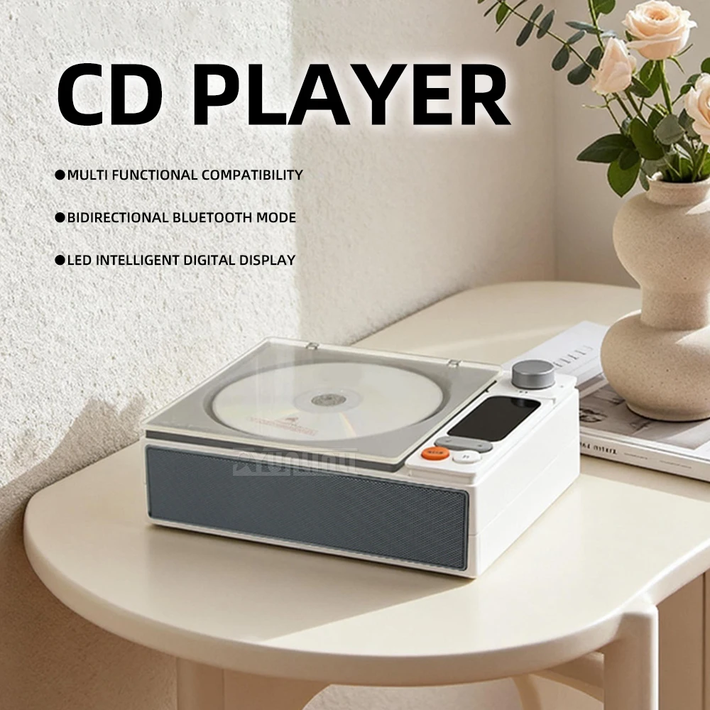 

CD-плеер, портативный музыкальный плеер с Bluetooth, CD Runner, пылезащитный чехол, зарядка через USB