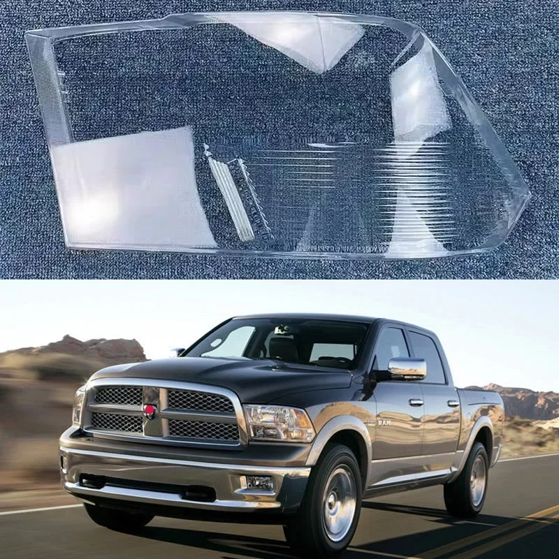 

For Dodge RAM Trucks 2009 10 11 12 13 2014 car accsesories Headlight Cover Transparent Lampshade Headlamp Shell Lens Plexiglass