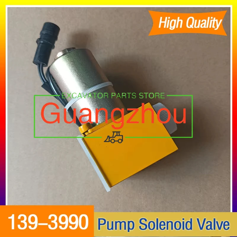 

E312 E320 E330 Solenoid Valve 139-3990 5I8368 5I-8368 for Caterpillar Spare Parts High Quality Excavator Hydraulic Main Pump New