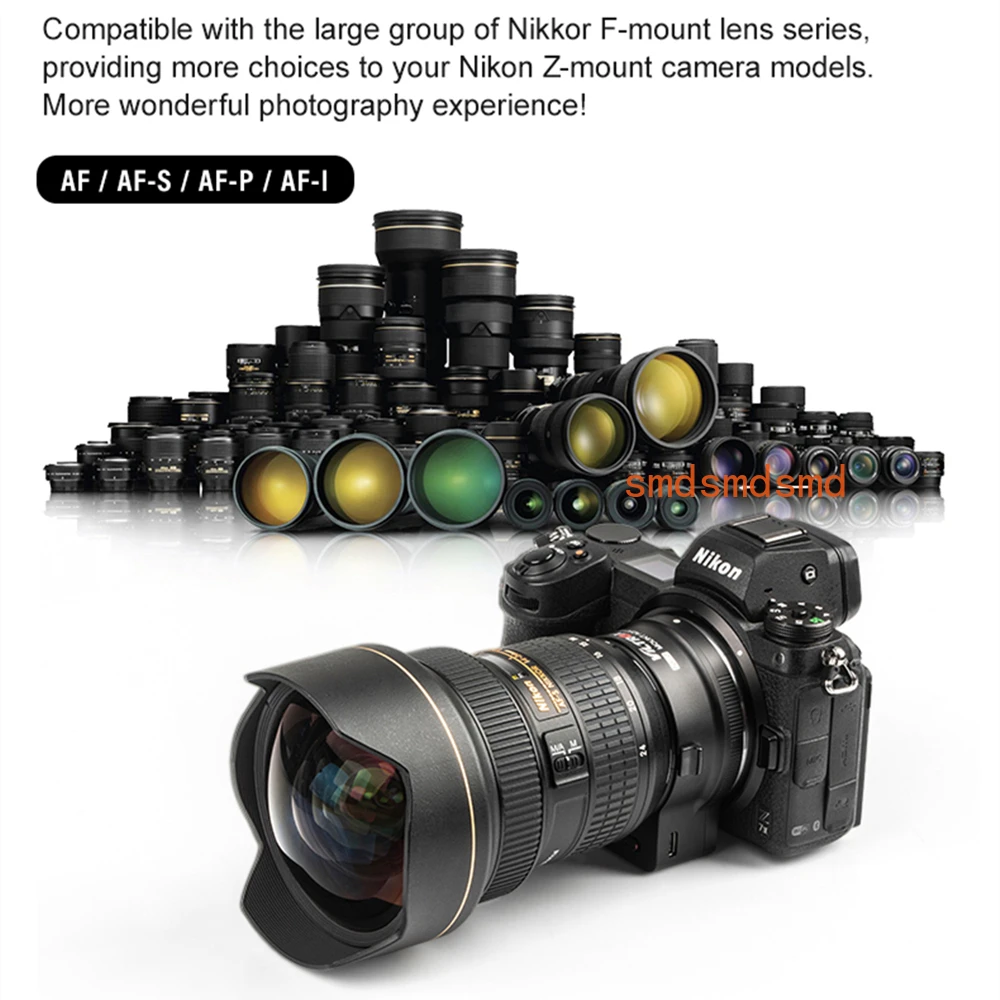 حلقة محول عدسة NF-Z ذات التركي - مراجعة Lens Adapter Ring وسعره