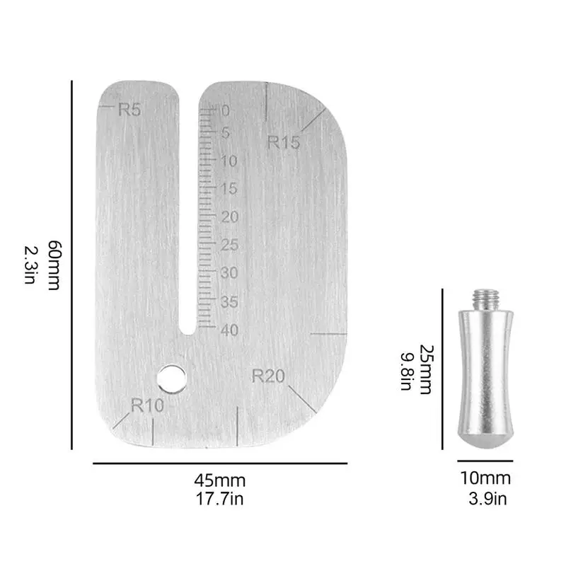 ステンレス鋼の切削定規ツール,日曜大工,革製のカット定規,エプロン,鉄のアクセサリー,パンチングプレート