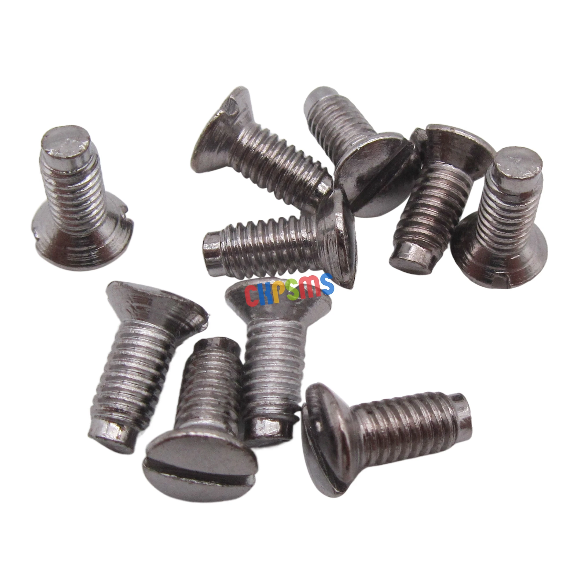 Tornillo de placa de aguja 10 piezas #681009101 para Elna 664, 664 PRO Janome MC6500P,MC6600P Viking 207