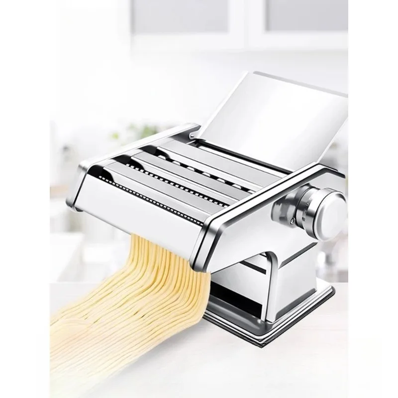 Máquina de fideos para el hogar, pequeña máquina manual multifunción para enrollar fideos, máquina para envolver dumplings wonton