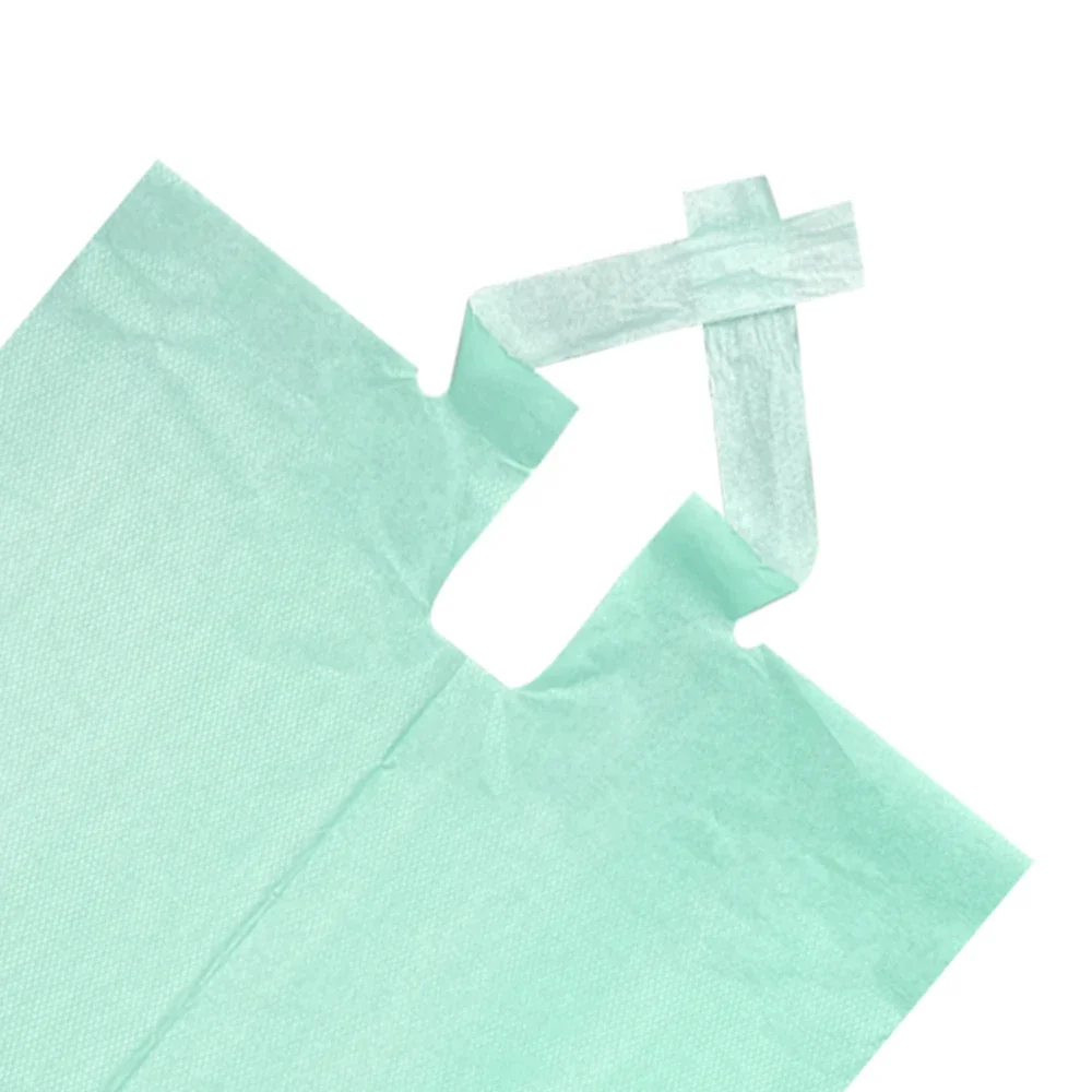 

80 Sheets/Set Disposable Dental Chest Towel Dentist Bibs Tattoo Cleaning Pad Tattoo Table Covers Clean Pad Patient Baby Apron