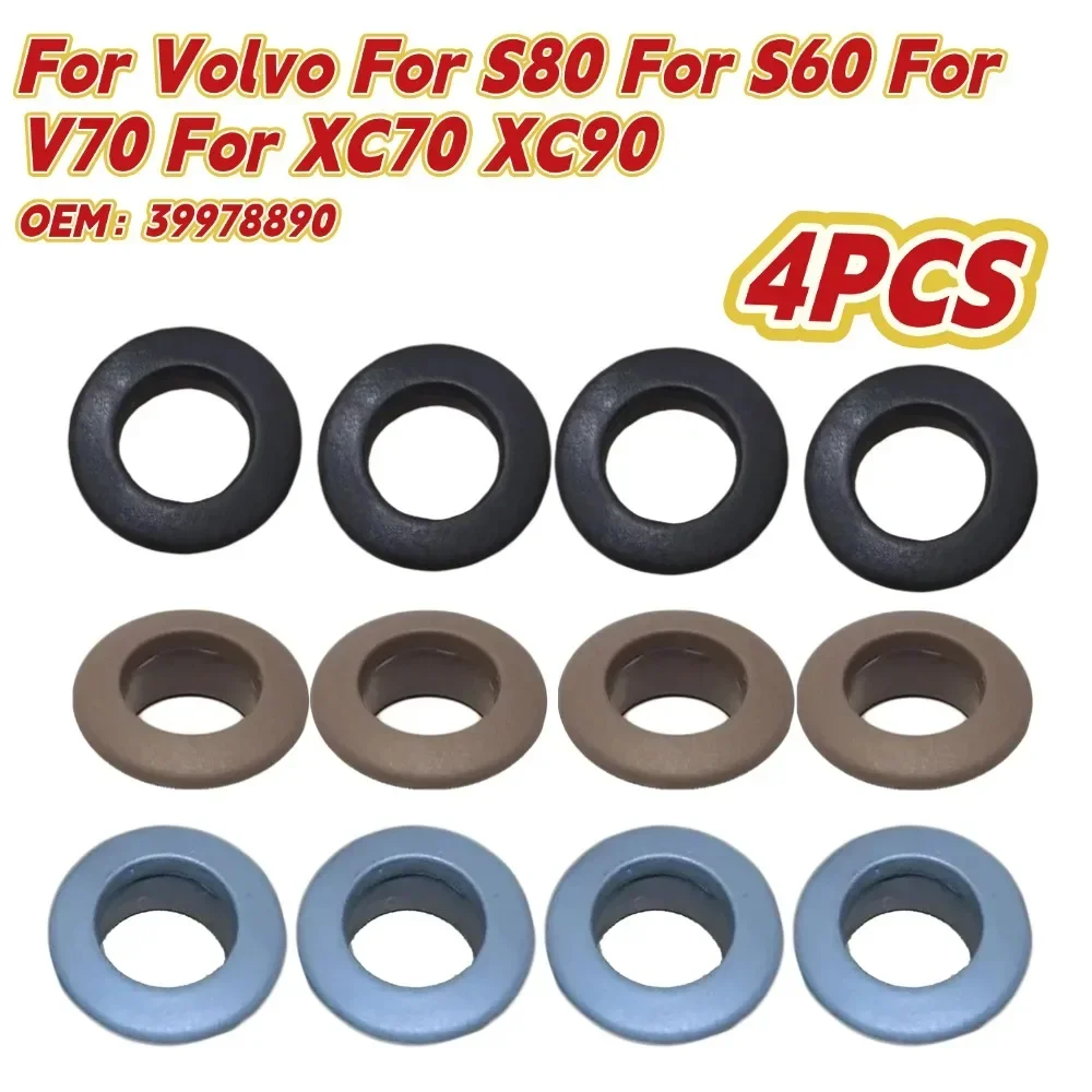 4pcs 39978890 Plastic /Car Door /Bolt Lock Pin /Doors Bolt For Volvo For S80 For S60 For V70 For XC70 XC90 Black,Gray,Brown