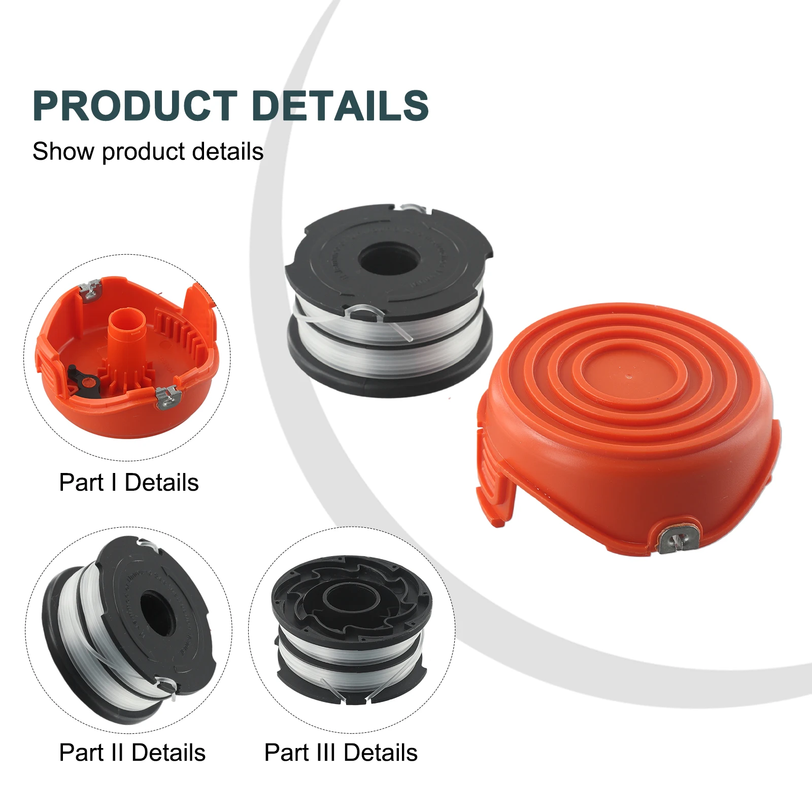 

Trimmer String Trimmer Parts Cap Cover GL315 GL350 GL650 GL337SB GL546SC GL650SBC GL651SB GL652 GL653 GL65 GL656 GL660 Part