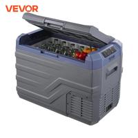 SucceBuy Car Refrigerator  12 Volt Car Refrigerator Fridge  37 L -4℉-68℉ 12/24V DC and 100-240V AC for Outdoor Camping and RV