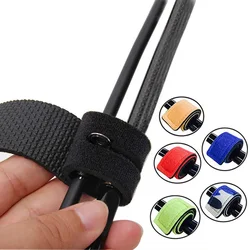 1 Pcs New Fishing Tools Rod Tie Strap Belt Tackle Elastic Wrap Band Pole Holder Accessories Diving Materials Non-slip Firm