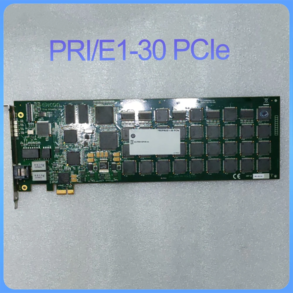 

Для Dloglc Diva Voice Communication Card Fax Card PRI/E1-30 PCIe 033-086-02