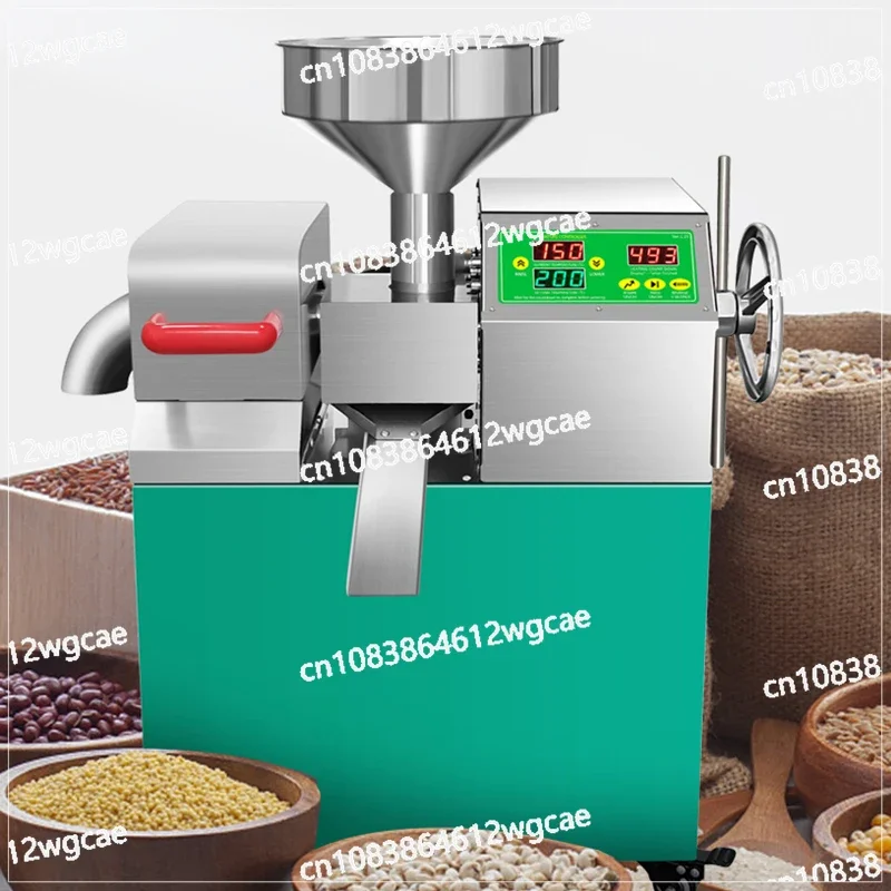 Oil Pressers Machine Kitchen Seeds Sunflower Sesame Coconut Peanut Vegetable Bean Hot Cold Home Commercial Extraction Maker