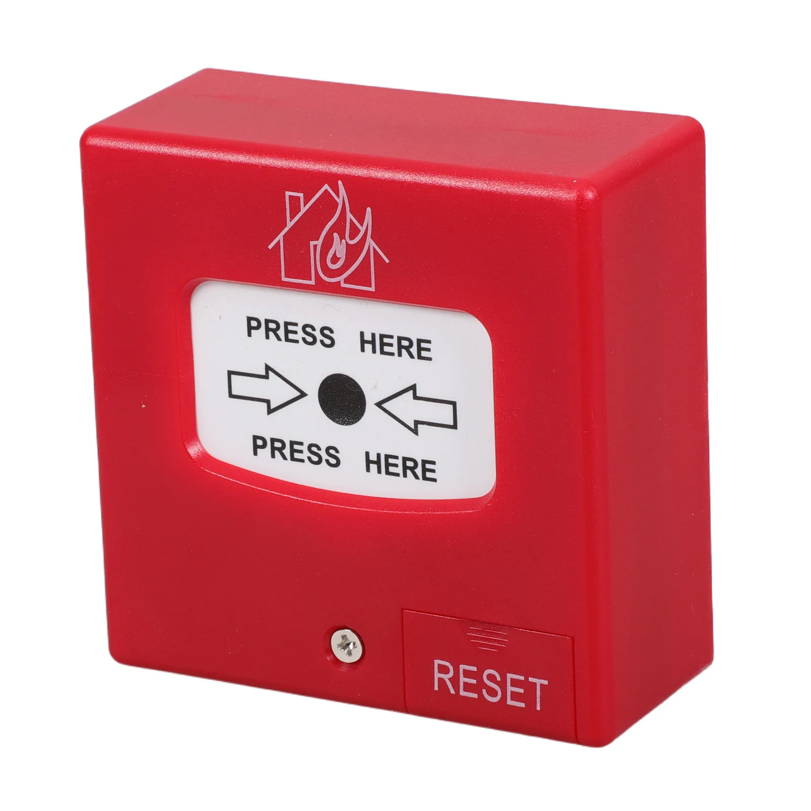 

Ручной пожарный извещатель (кнопка) из пластика для настенного монтажа, аварийная кнопка пожарной сигнализации для офисов и заводов, с ручным сбросом, панель безопасности