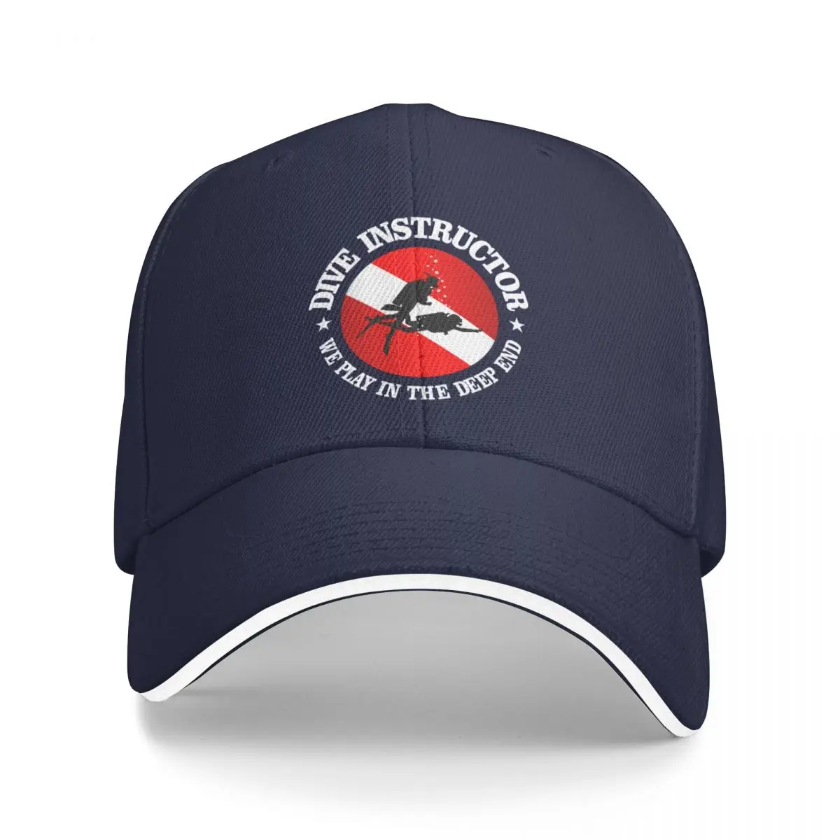

Dive Instructor (rd) Cap baseball cap Big size hat Cap female Men's