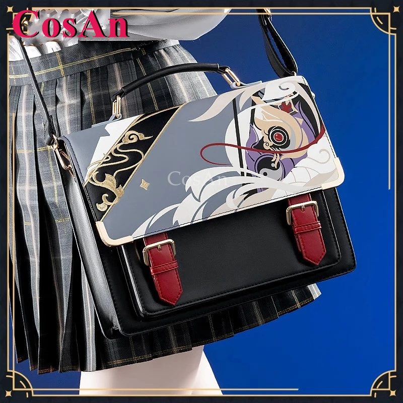 CosAn Game Honkai Impact 3 Fu Hua Cosplay Theme Impression Pack Daily Preppy Commuter Backpack Messenger Bag Lovely Itabag New view 4