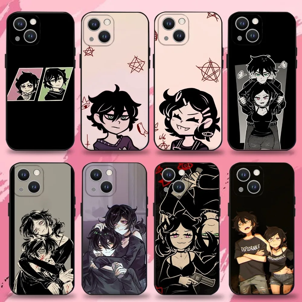 

The Coffin of Andy and Leyley Phone Case For iPhone 16,15,14,13,12,11 Plus,Pro Max,XS,X,XR,SE,Mini,8,7,Soft Silicone Black Cover