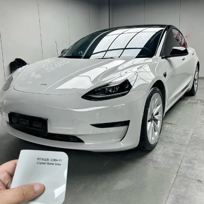 

3M PPF PET Кристалл Камень Серый Автомобильная пленка Глянцевая воздушная пленка Неслойный Гранит Прозрачность Гравий Защита Натуральный Блеск