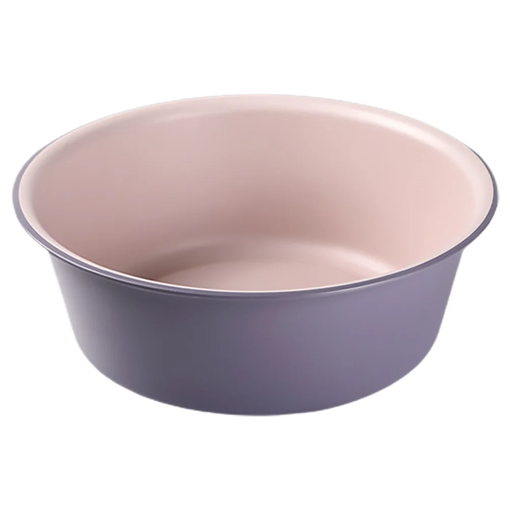 Bacia de banho grande banheira redonda de plástico para uso em salão de beleza doméstico banheira de imersão de pés antiderrapante balde de pedicure portátil lavadora de pés