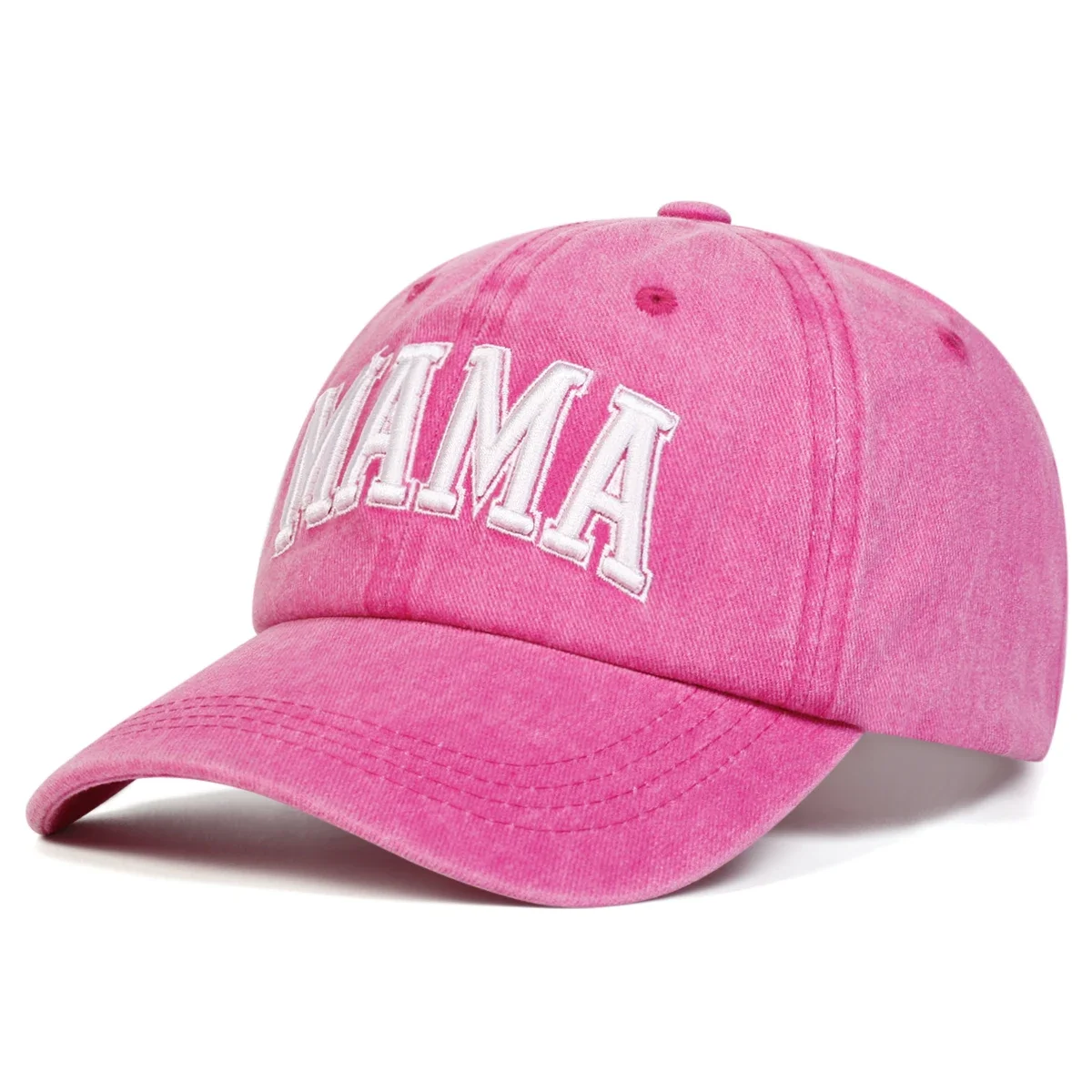 Unisex Parent Child MAMA/MINI Embroidery Wash Baseball Caps Spring and Autumn Outdoor Adjustable Casual Hats Sunscreen Hat