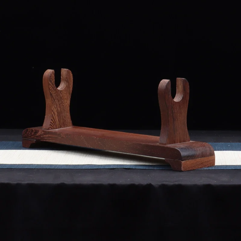 Chicken Wing Wood Sword Stand, Solid Wood Weapon Holder, Horizontal Display Stand, Knife Stand, Flute Stand, Vertical Display Stand, Knife Holder