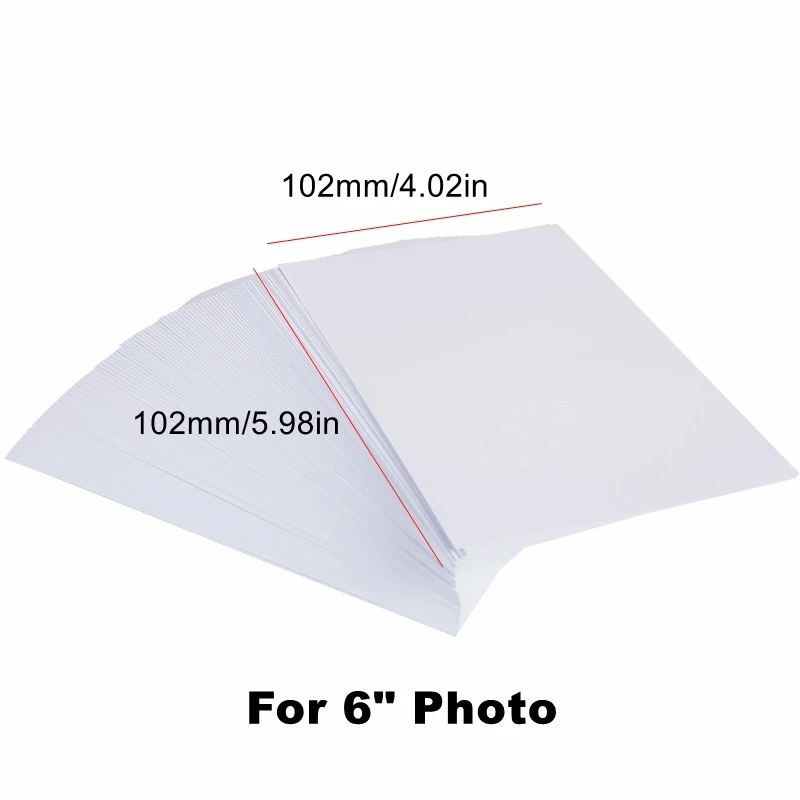 100Sheets/Bag Deli 11821 Glossy Photo Paper 6