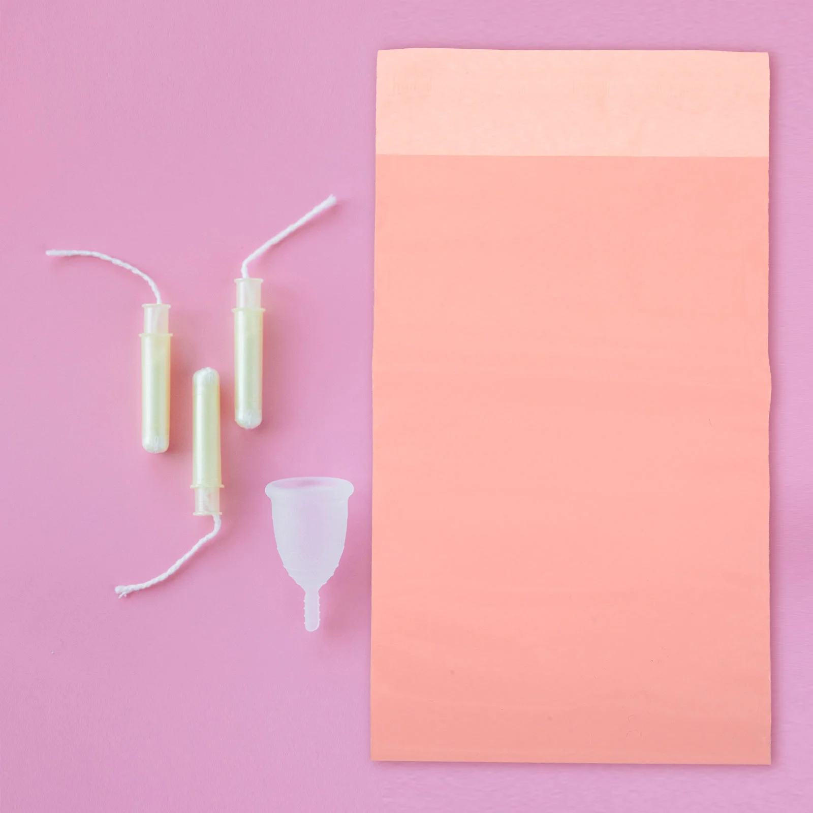 100 ชิ้นผ้าอนามัยกระเป๋าบรรจุภัณฑ์เสื้อผ้า Wrapper พลาสติกหนา Self-seal Courier Tampon Disposal กระเป๋า Miss