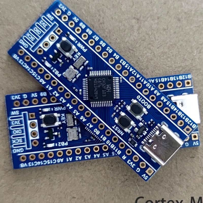 APM32F103CBT6 BluePill +GD/APM/CH32F/V103CB/C8T6 core plate minimum system development board