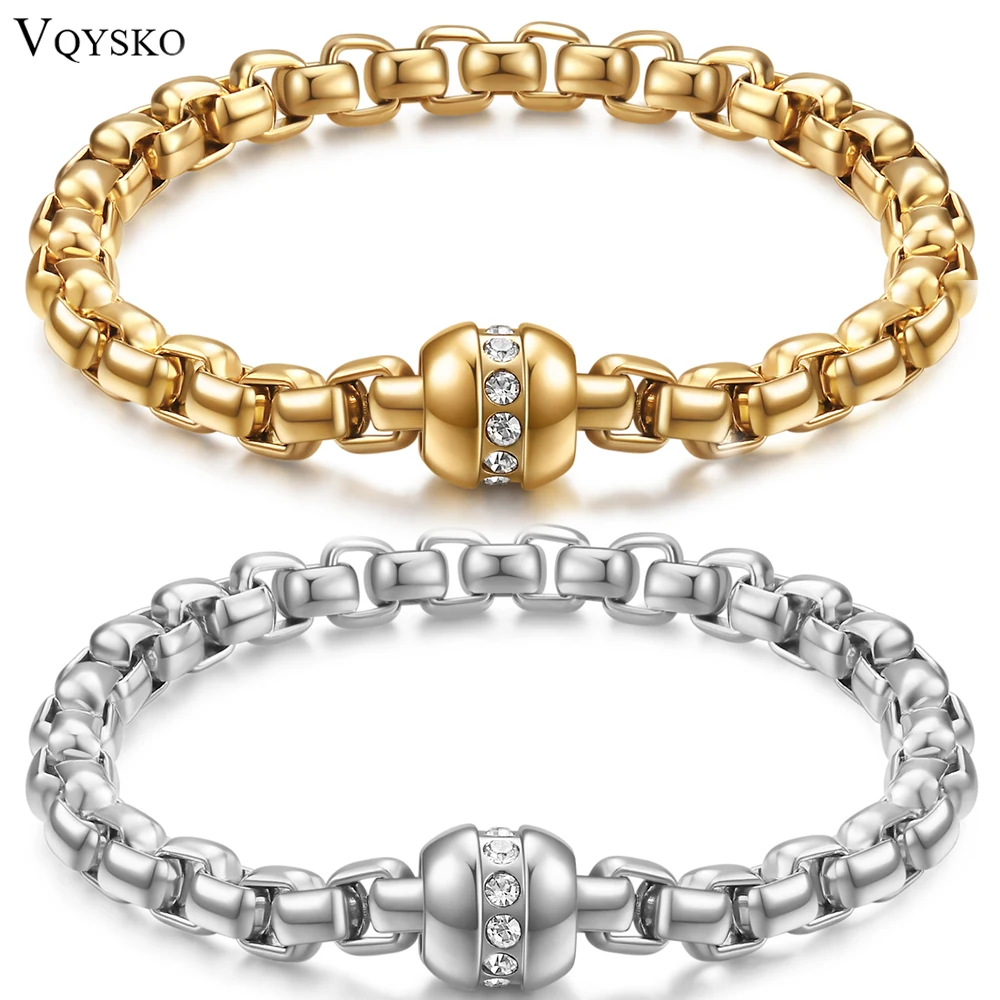 VQYSKO Vintage Magnetic Zircon Bracelet Climbing Stylish Unique Bracelet  Elegant Gift For Couples Jewelry