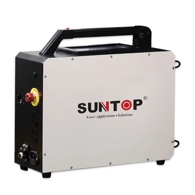 

Лазерная установка Suntop Laser 200W для удаления ржавчины, импульсный волоконный лазерный очиститель, 50W/100W импульсный лазерный очиститель металла