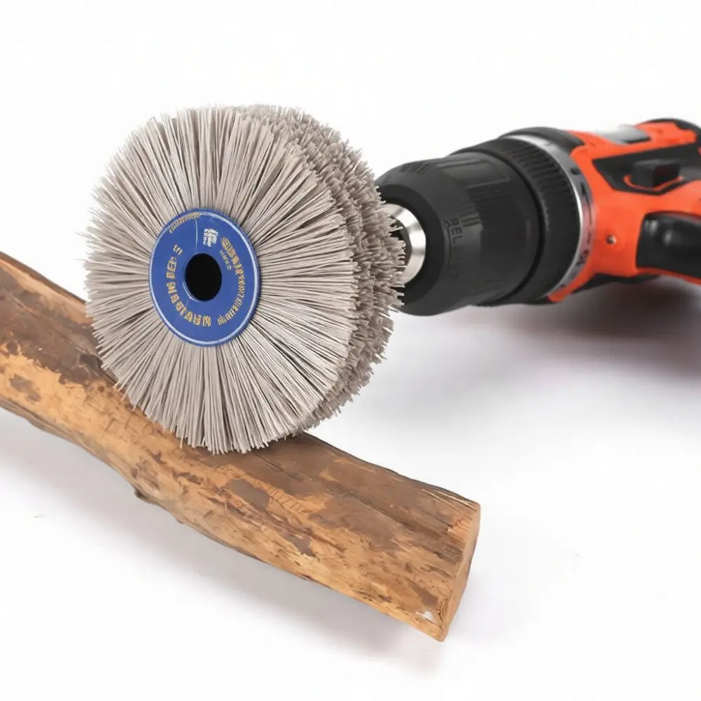 Durable Abrasive Filament Wheel For Yongpin Woodworking Mahogany Furniture Polishing Tool Relief Sculpture Grinding Mop Head