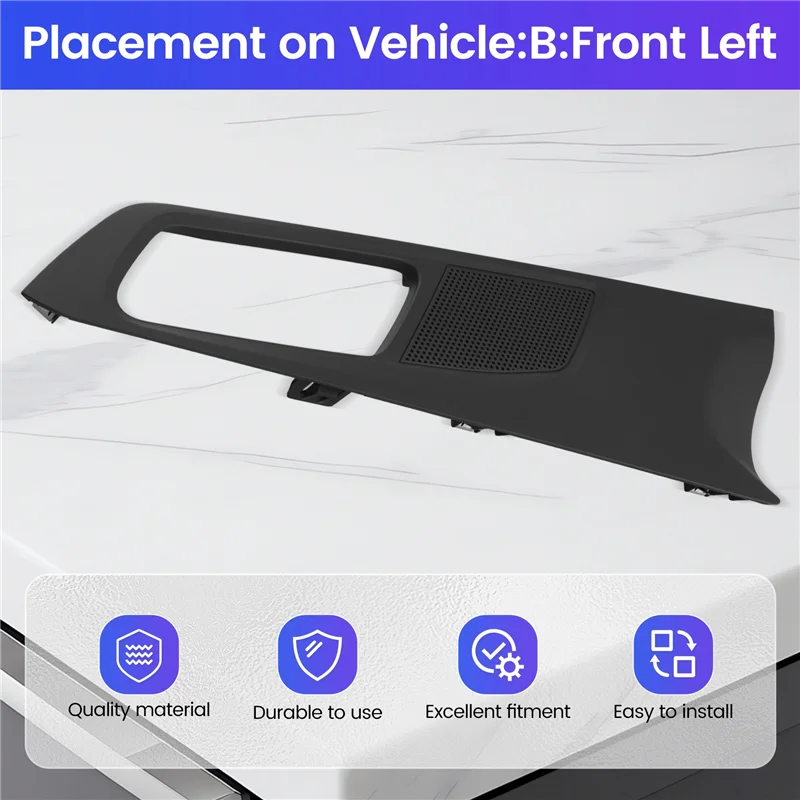 F-3C для 308S, новинка 308 T9, новинка 408 T93, внутренняя панель двери, ручка, накладка, накладка контроллера, 98011479ZD