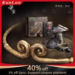 Game Black Myth: Wukong Peripherals Gold Hoop Ring Badge Wind Chime Model Replica Game Prop Collectible Ins Gifts Toys