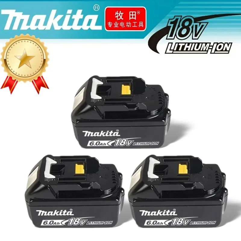 

High Capacity Makita 18V Battery, 6Ah Batterie Makita 18V for Drills, Saws, and Grinders⏳